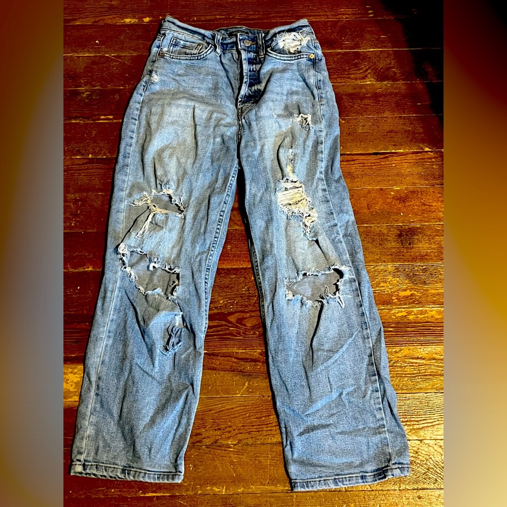 Wild fable highest rise straight cut size 0